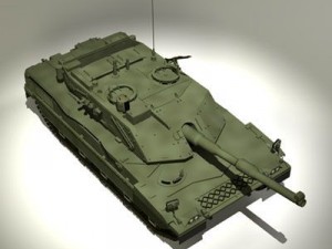 ariete tank 3Dモデル