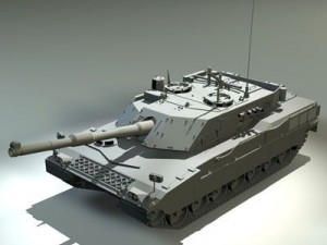 ariete tank 3Dモデル