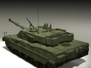 ariete tank 3Dモデル