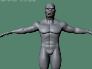 monster 3D Модель