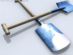 shovel 3D-Modell
