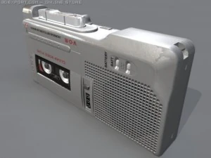 dictaphone 3D Model