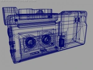 dictaphone 3D Model