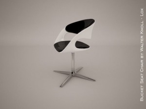 lox chair by walter knoll 3D Model