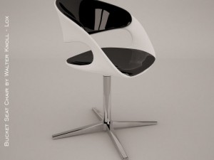 lox chair by walter knoll 3Dモデル