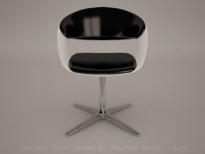 lox chair by walter knoll 3Dモデル