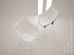 passion chair philippe starck 3D Model