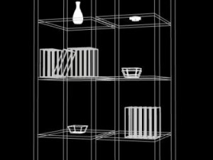 bookshelf 3D Model