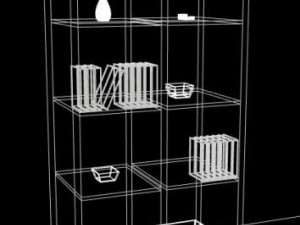 bookshelf 3D Model