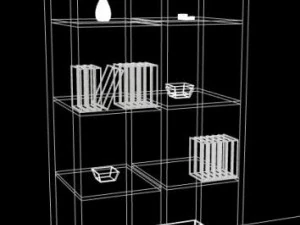 bookshelf 3D Model