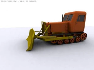 trakt&ouml;r 3D Model