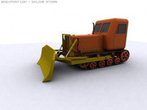 tractor 3D Модель