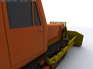 tractor 3D Model