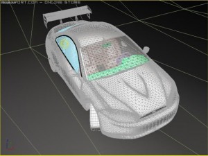 ford couqar Modello 3D