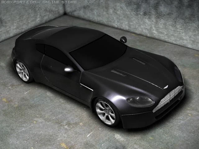 aston martin 3D Model .c4d .max .obj .3ds .fbx .stl .blend 