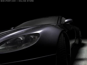 aston martin 3D Model