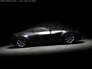 aston martin 3D Model