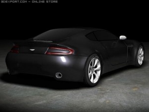 aston martin 3D Model