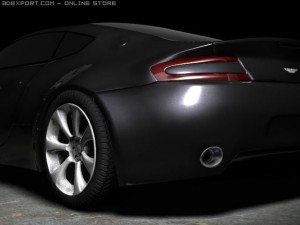 aston martin 3D Model