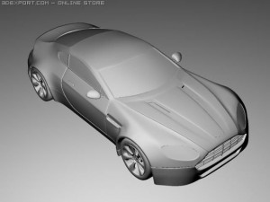 aston martin 3D Model