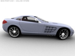 mercedesmclaren 3D-Modell