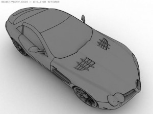 mercedesmclaren 3D-Modell