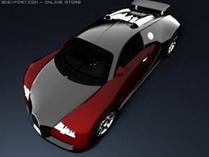 bugatti veyron Modèle 3D