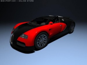 bugatti veyron Modèle 3D