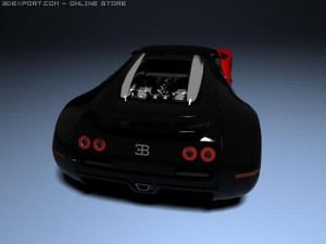 bugatti veyron Modèle 3D