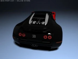 bugatti veyron 3D Model