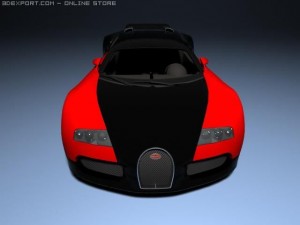 bugatti veyron Modèle 3D