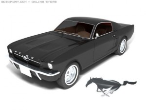 ford mustang Modèle 3D