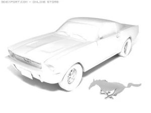 ford mustang 3D Model