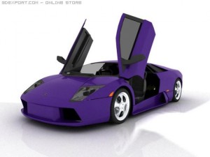 lamborgini murcielago Modèle 3D