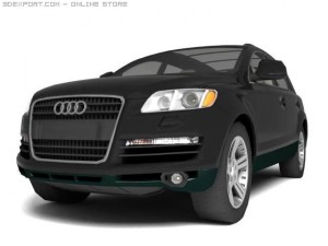 audi q7 Modèle 3D