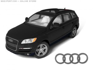 audi q7 3D Model