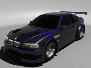 M3 e46 gtr 3D Модель