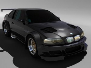 M3 e46 gtr 3D Модель