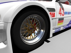 M3 e46 gtr 3D Модель