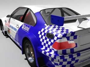M3 e46 gtr 3D Модель