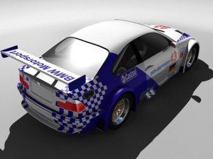 M3 e46 gtr 3D Модель