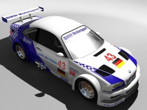 M3 e46 gtr 3D Модель