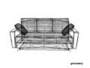 divan classic Modelo 3D