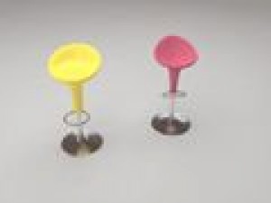 bar chair Modèle 3D