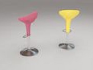 bar chair Modèle 3D