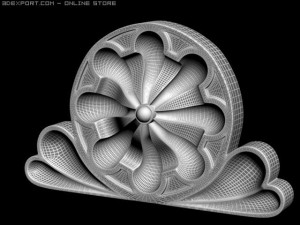 decorative element 3D मॉडल
