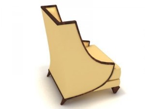 armchair 3D मॉडल