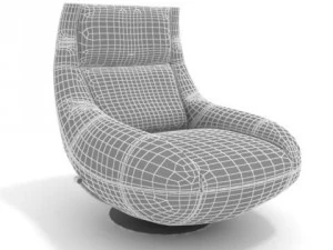 armchair 2 3D Model