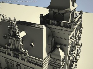 classic building 3D 模型