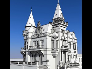 classic building 3D 模型